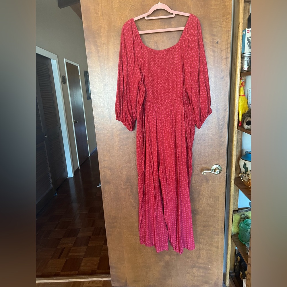 Knox Rose Red Jumpsuit - Picture 4 of 5